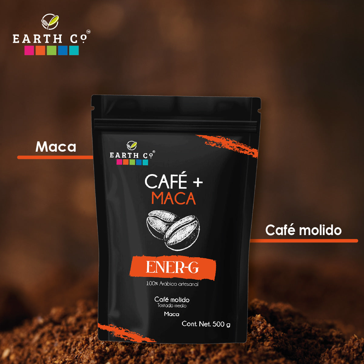 Café + Maca (Café molido)