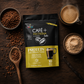 Earth Co Café + Proteína Vainilla — cristales de café liofilizado y taza