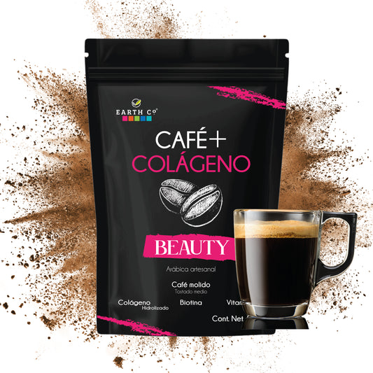 Cafe + colágeno y biotina 500 grs