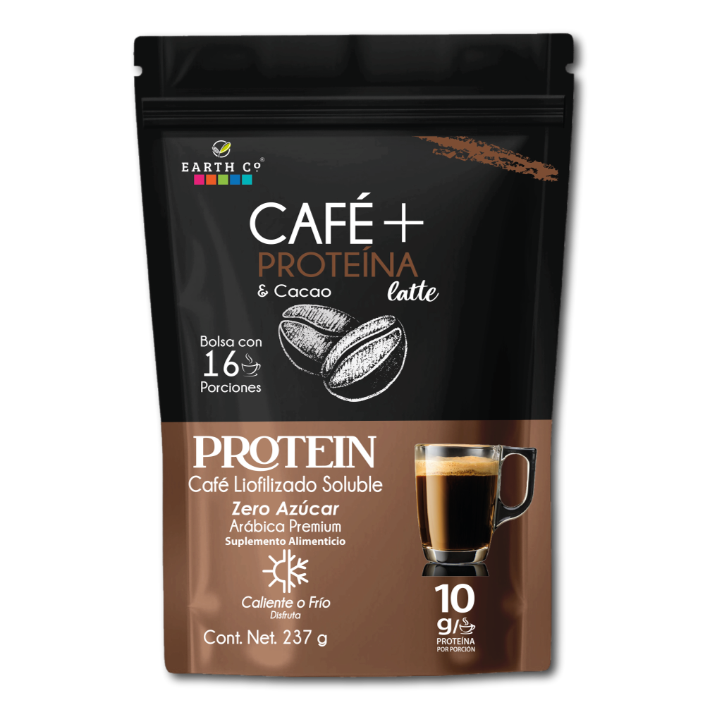 Café + Proteína y Cacao 253 grs (Café soluble)